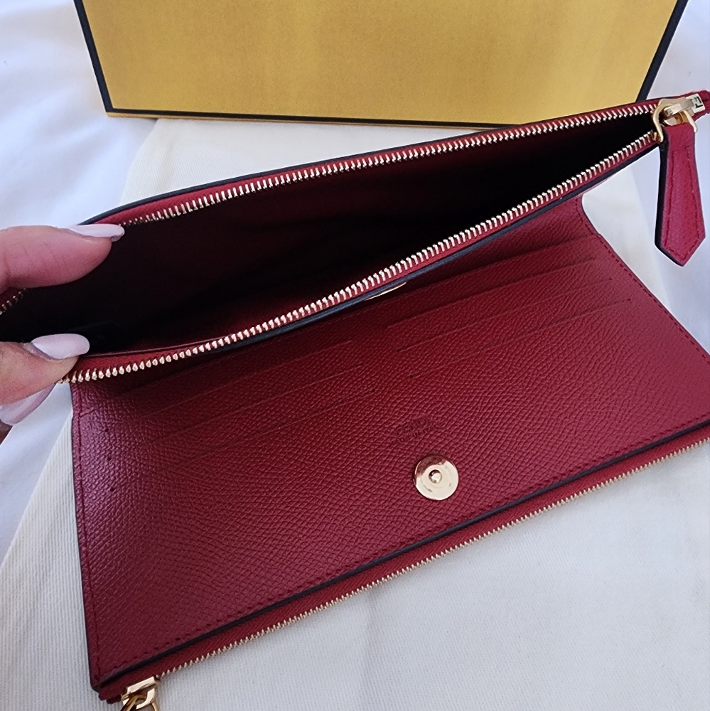 Fendi Double Zip Wallet